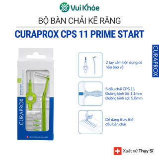 CURAPROX Bộ bàn chải kẽ răng CPS 11 Prime Start | Mã SP 73340443