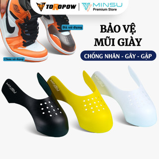Cặp lót bảo vệ mũi giày shoe shield minsu m2313 độn chống nhăn, giữ form dáng mũi giày thể thao sneaker