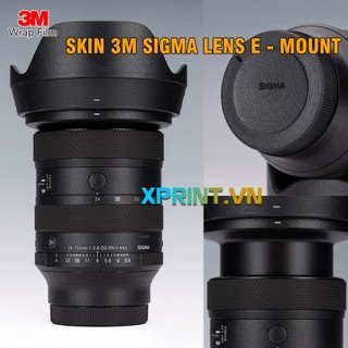 Miếng dán, skin 3M cao cấp cho ống kính Sigma 24-70 art, 24-70 art II, 28-70 art, 16-28, 28-45 F1.8