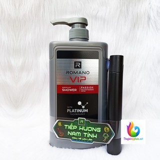 Sữa tắm hương nước hoa romano vip passion 650g