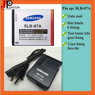 PIN SẠC THAY THẾ CHO MÁY ẢNH SAMSUNG SLB-07A