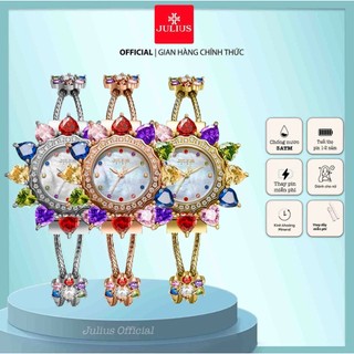 Julius Official | Đồng hồ nữ Julius Star Js-021 dây thép