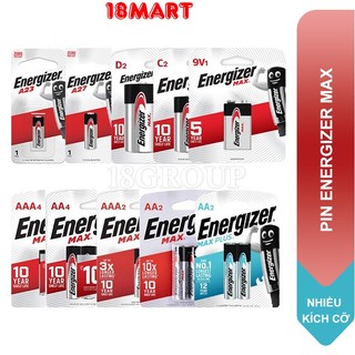 Pin energizer max aa / aaa / aaaa / c / d / 9v alkaline