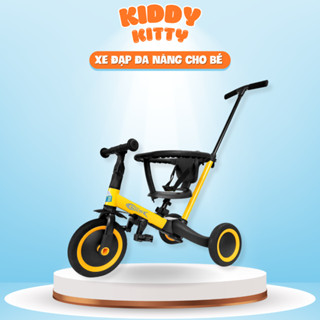 Xe đạp đa năng 5 trong 1 cho bé 1-6 tuổi kết hợp xe đạp 3 bánh, xe đẩy cho bé và xe chòi chân thăng bằng - MK23011