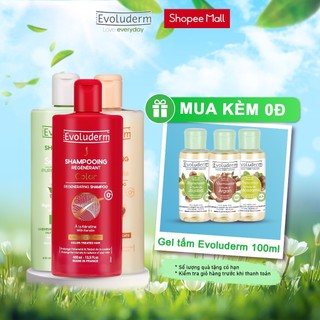 Dầu gội giúp dưỡng tóc suôn mượt và phục hồi tóc Evoluderm