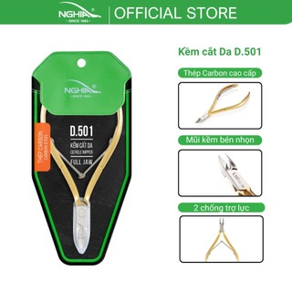 Kềm Cắt Da 2 Chống Thép Chuyên Dụng Mạ Vàng KỀM NGHĨA D.501