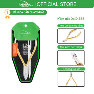 Kềm Cắt Da Thép Chuyên Dụng Mạ Vàng 24K KỀM NGHĨA D.555