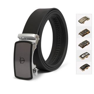  Thắt lưng nam Tâm Anh mặt khoá xỏ kim tiện lợi da bò thật cao cấp D460-E602 