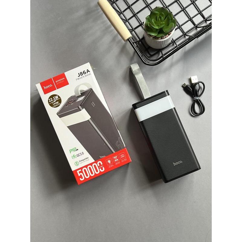 Sạc Dự Phòng hoco j86A  40000mah 50000mah 60000mah hoco Hỗ Trợ 4 Cổng USB - Bảo Hành Chính Hãng 6 Th
