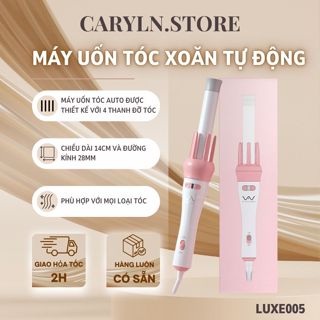 Máy Uốn Tóc Làm Xoăn Tự Động 3 Phút Tạo Kiểu Đường Kính Uốn 28mm - CARYLN.STORE - LUXE005