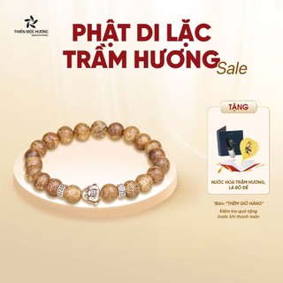 Vòng Tay Trầm Hương Cho Bé Phật Di lac - Ăn ngon, vui vẻ, hoạt bát - Thiên Mộc Hương
