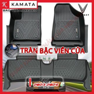 Thảm lót sàn ô tô 5D Vinfast VF5 2023 - Nay đúc nguyên khối TPV cao cấp