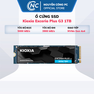 Ổ Cứng SSD NVMe KIOXIA 1TB EXCERIA PLUS G3 NVMe Gen 4 - Hàng chính hãng bảo hành 60 tháng