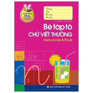 Sách -sách cho bé vào lớp 1 bé tập tô chữ viết thường