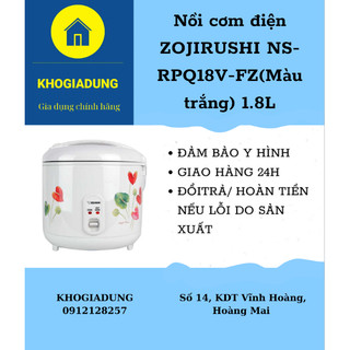 Nồi cơm điện zojirushi ns-rpq18v-fz 1.8l