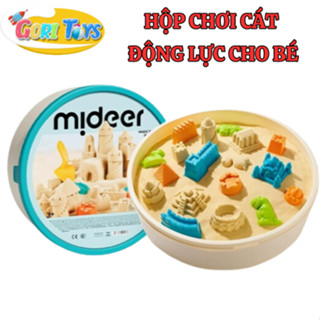 Cát động lực cho bé kèm khuôn chính hãng Mideer bộ đồ chơi cát động lực phao chơi