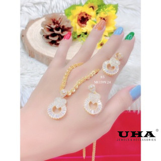 M1359 Mặt dây chuyền kèm dây thiết kế dơn giản trẻ trung UHA