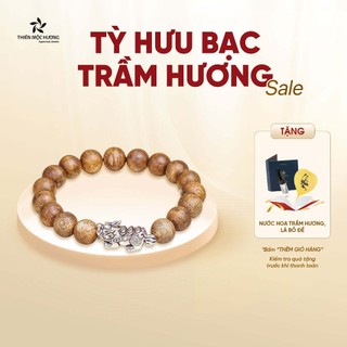 Vòng tay trầm hương Tỳ Hưu Bạc Thiên Mộc Hương may mắn thành công