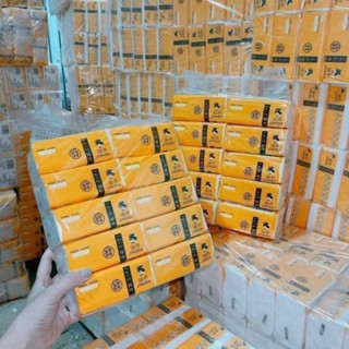 Set Túi 10 Gói Khăn Giấy Gấu Trúc Sipao SIêu Dai Mềm Mịn