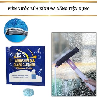 Set 2 gói viên sủi nước rửa kính xe hơi, ô tô cao cấp - Mã: MY-01