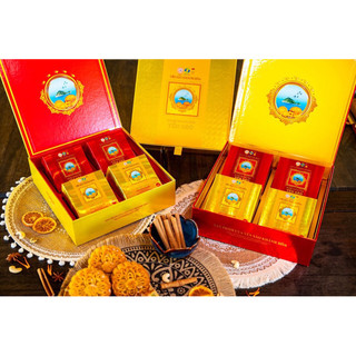 Bánh trung thu yến sào hộp 4 bánh