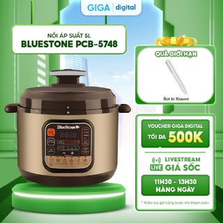 Nồi áp suất 5l bluestone pcb-5748 - công suất 900w - 12 chế độ nấu
