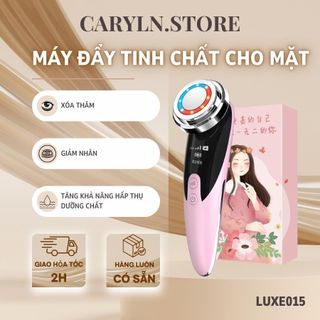 Máy Massage Mặt Đẩy Tinh Chất LUXE - Máy massager cầm tay - nâng cơ mặt làm sạch sâu cấp ẩm - LUXE015