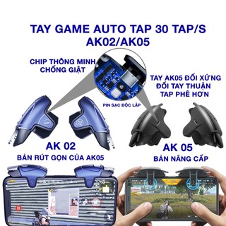 Nút Bắn PUBG Mobile AK05 / G22 AUTO TAP 30 Nhịp/giây Nút chơi game auto tap dành cho game FPS Freefire