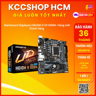 Mainboard gigabyte h610m h v2 ddr4 chính hãng 36 tháng