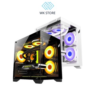 Vỏ case edra ecs1503 | black / white | no fan | mới | bảo hành 12 tháng