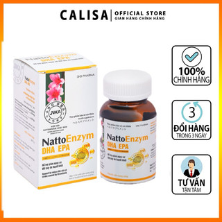 NattoEnzym  DHA EPA- Hỗ trợ giảm cholesterol và làm tan cục máu đông, Nguyên liệu Nhật Bản