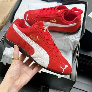 Giày thể thao puma speedcat ls high risk red white - 380173-04, giày thể thao puma speedcat đỏ tươi