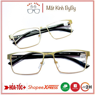 Kính Viễn Lão Thị Có Độ Cho Người Lớn Tuổi Xem Điện Thoại Đọc Sách Báo MÀU VÀNG Cao Cấp Chân Kính Lò Xo