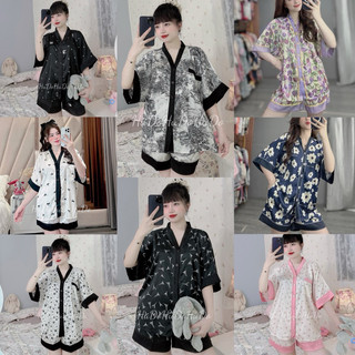 Đồ Bộ Pijama Cánh Dơi Áo Cộc Quần Đùi Fom To Big Size