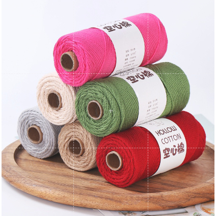 [150gram] SỢI DỆT COTTON HOLLOW COTTON