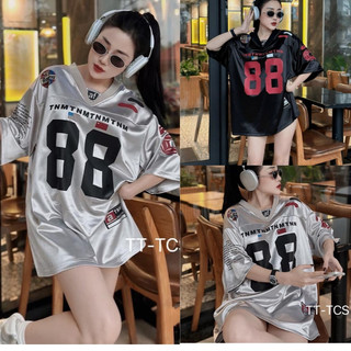 Áo thun nam nữ , Áo Phông Sweatshirt Thể Thao Thêu Số 88 Chất liệu cotton lạnh mềm mịn Fom Rộng unisex HOT 2024