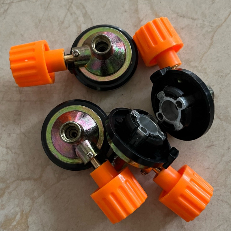 khoá đầu van bình gas mini, bình du lịch