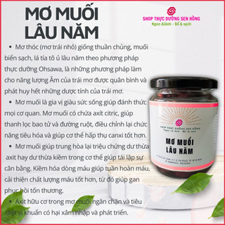 Mơ muối ướt 7 năm (200gr) Mơ muối theo phương pháp thực dưỡng Ohsawa