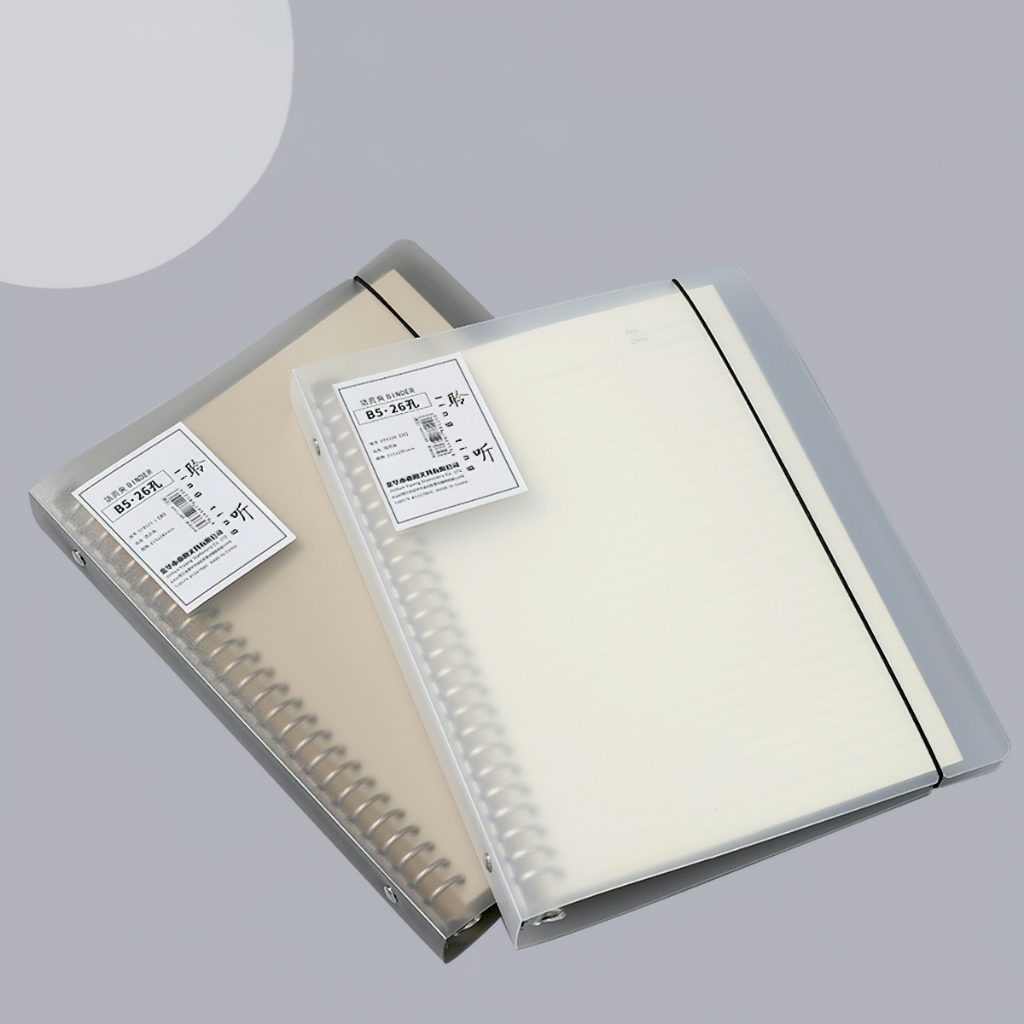 Sổ còng bìa sổ còng A4 A5 B5 binder còng sắt  còng làm sổ tay, sổ ghi chép, take notes ARRIA