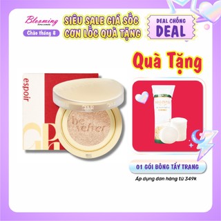 Phấn Nước Phiên Bản Espoir x Grove Pro Tailor Be Velvet Cover Cushion New Class SPF34