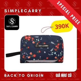 Túi golf pouch cầm tay simplecarry màu flower - 골프 파우치 phụ kiện chơi golf