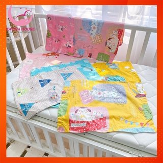 Vỏ gối nằm cho bé 30x45cm, cotton satin hàn quốc mềm mát, thấm hút tốt, nhiều họa tiết đẹp