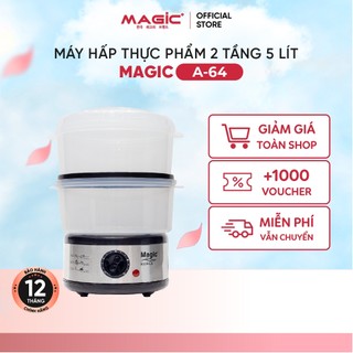 Nồi hấp Magic A-64, nồi hấp 2 tầng, dễ dàng lắp ráp tháo rời