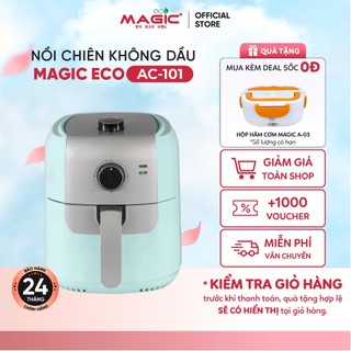 Nồi chiên không dầu Magic Eco AC-101, công nghệ Rapit Air, xoáy nhiệt tách dầu