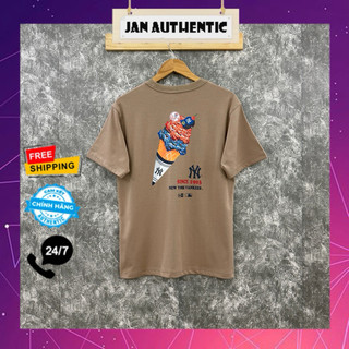 Áo Thun NEW ERA Cây Kem Khaki Auth | Jan.Authentic