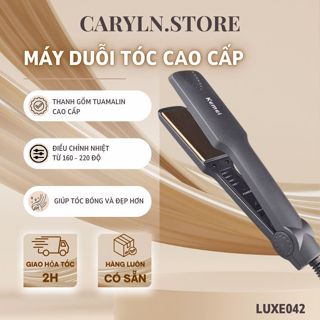 Máy Là Tóc Duỗi Tóc 4 Nấc Nhiệt Bản Pro Size To Máy tạo kiểu tóc, Bảo Hành 12 Tháng - LUXE042