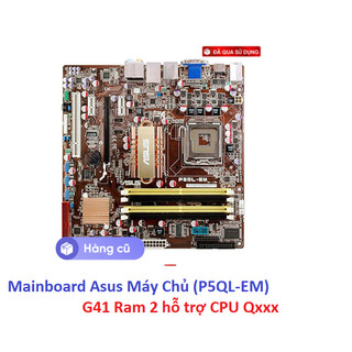 Main asus giga g31 g41 socket 775 - bo mạch chủ hỗ trợ ddr2, ddr3 hàng zin nguyên bản chạy tốt
