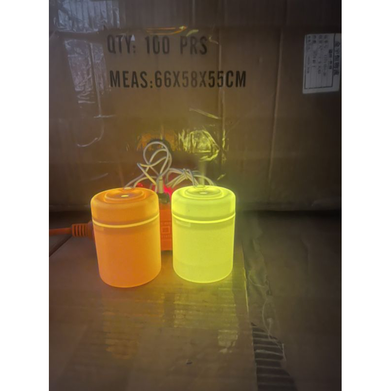 Máy xông tinh dầu kiêm đèn ngủ phun sương tạo ẩm mini H6 dung tích 180ml xông tinh dầu đuổi muỗi máy khuếch tán tinh dầu