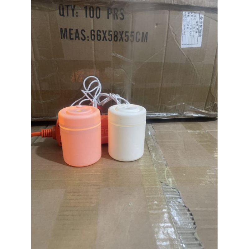 Máy xông tinh dầu kiêm đèn ngủ phun sương tạo ẩm mini H6 dung tích 180ml xông tinh dầu đuổi muỗi máy khuếch tán tinh dầu