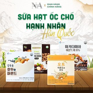 Sữa hạnh nhân óc chó đậu đen Hàn Quốc date mới (16hộp x 190ml)